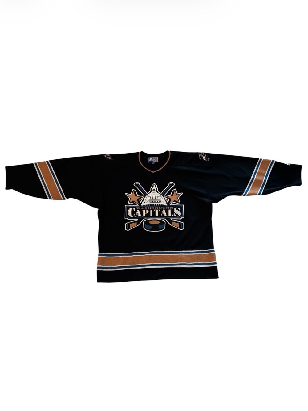 Vintage Men’s XL Starter Washington Capitals Black Alternate Hockey Jersey